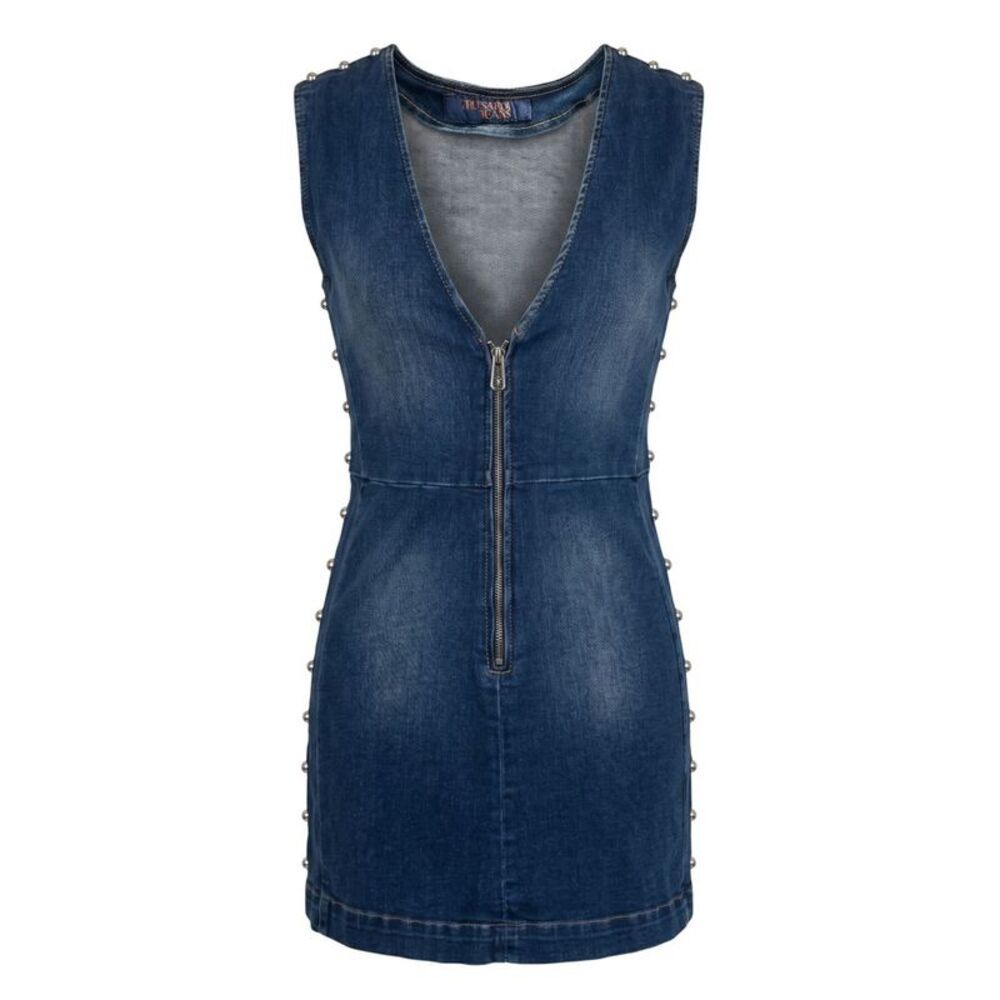 Trussardi Jeans Blue Cotton Women Women's Dress